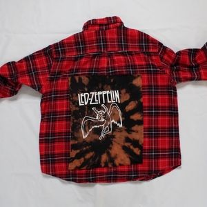 Urban outfitters led zeppelin shirt jacket
